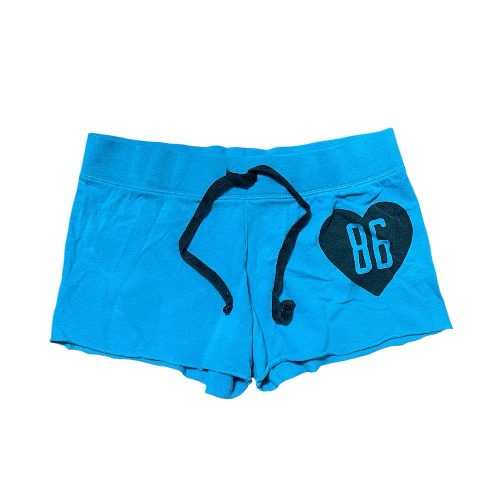 Y2K PINK Victoria's Secret Blue Cut Off Shorts